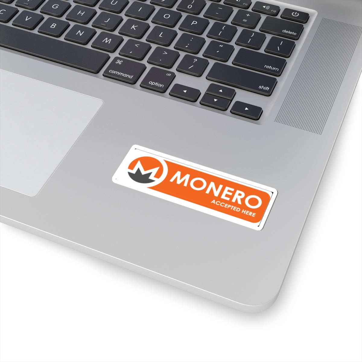 Monero Accepted Here Kiss-Cut Stickers