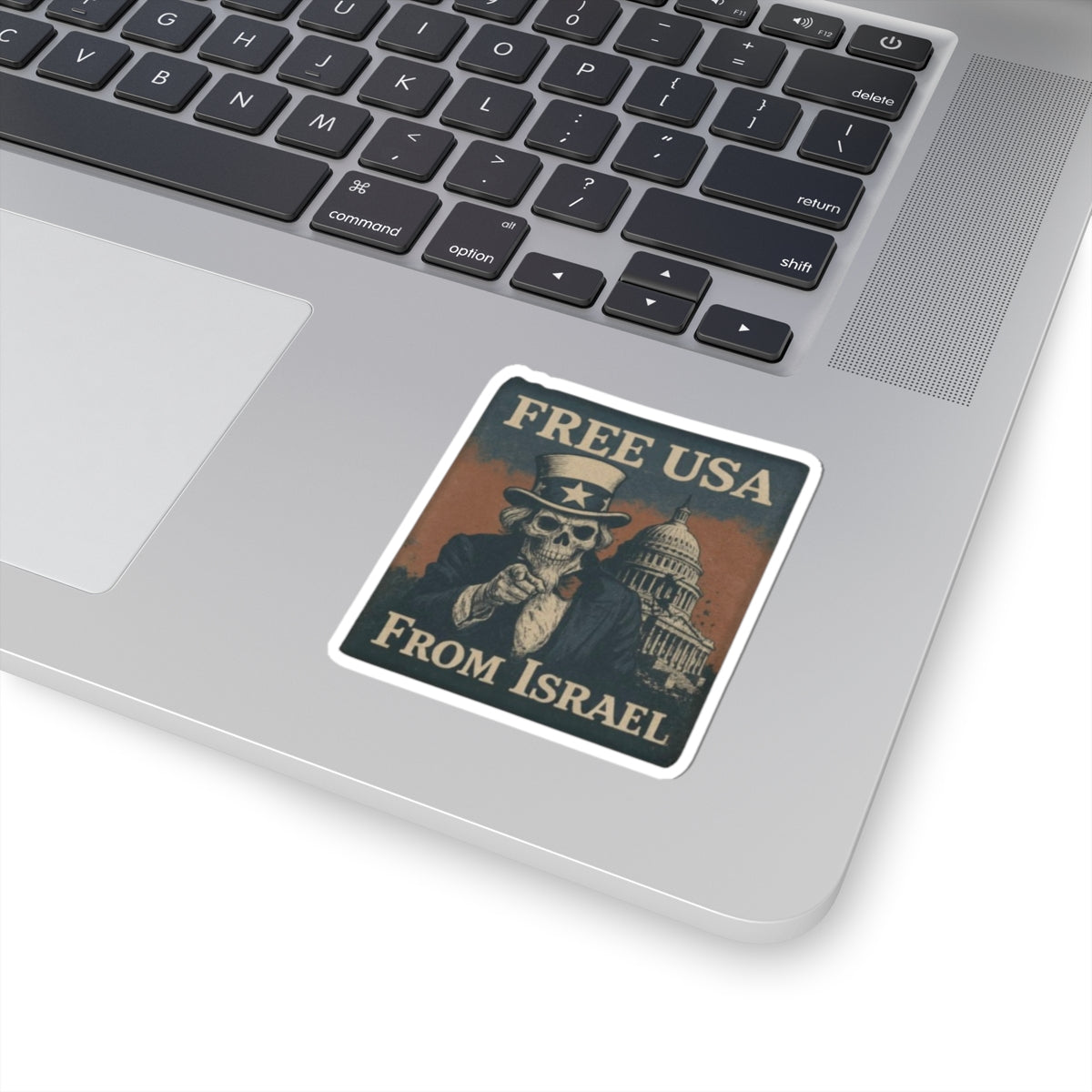 "FREE USA FROM ISRAEL" Sticker