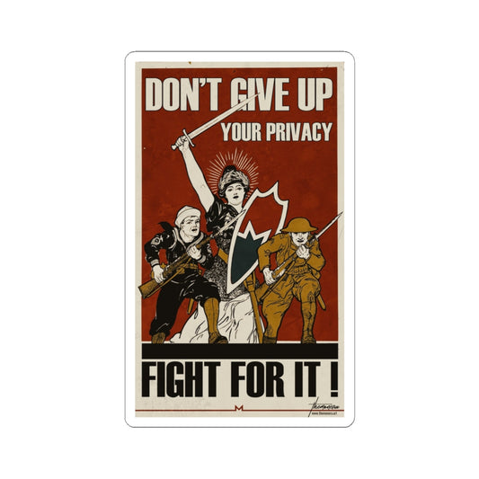 Monero - Dont give up your privacy Sticker