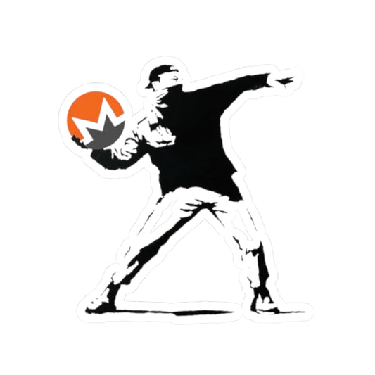 Bansky - Monero Bomber Sticker